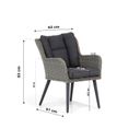 Garden Collections Boston/Como 70 cm bistroset 3-delig thumbnail