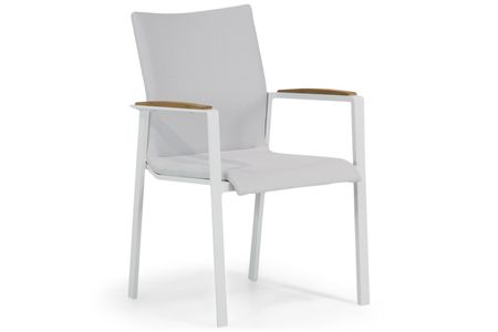 Lifestyle Brandon dining tuinstoel white