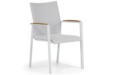 Lifestyle Brandon dining tuinstoel white