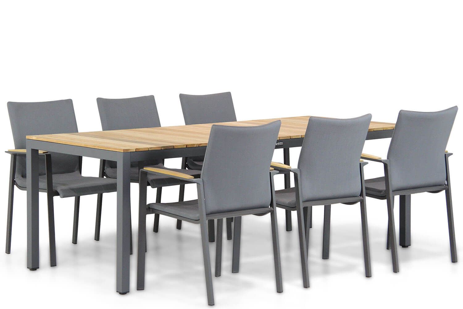 Lifestyle Brandon/Mazzarino 220 cm dining tuinset 7-delig thumbnail