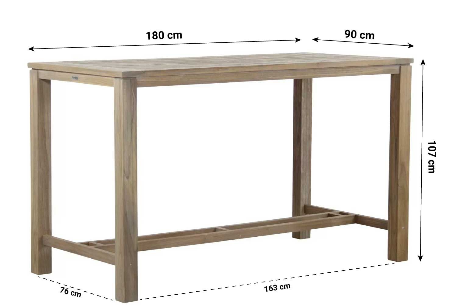 Garden Collections Brighton barset 5-delig