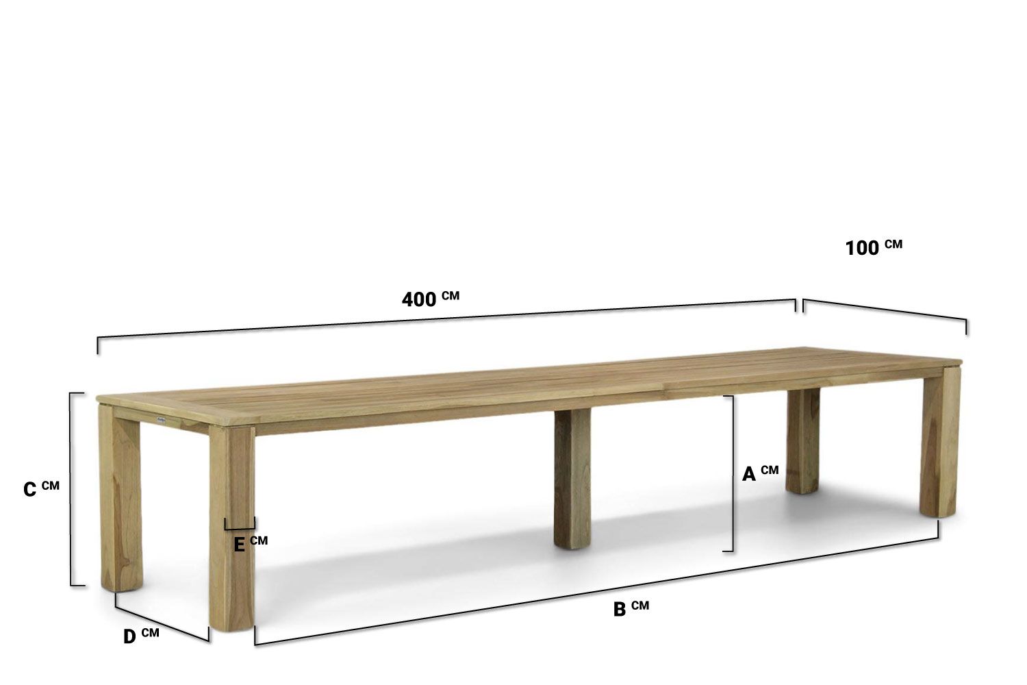 Garden Collections Buckingham/Brighton 400 cm dining tuinset 11-delig thumbnail