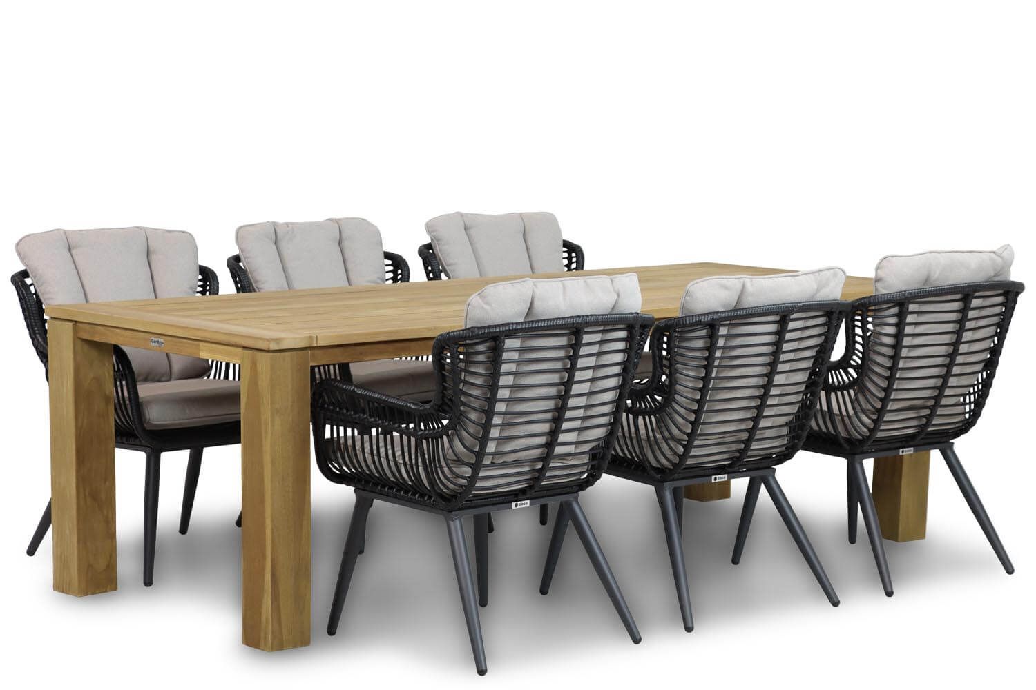 Coco Azzano/Brighton 240 cm dining tuinset 7-delig thumbnail