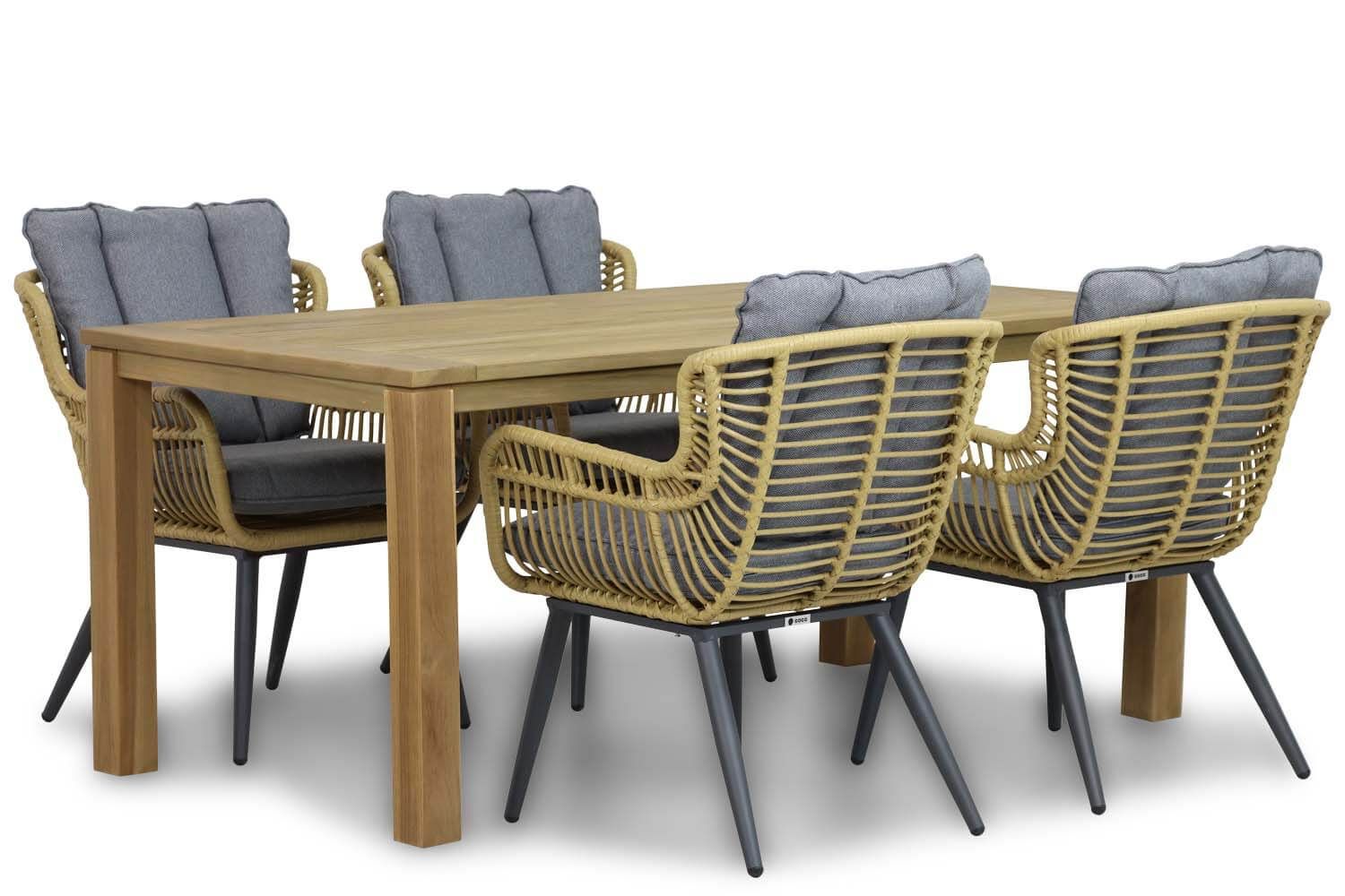 Coco Azzano/Bristol 180 cm dining tuinset 5-delig thumbnail