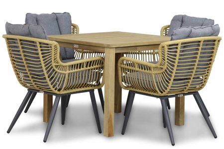 Coco Azzano/Weston 90 cm dining tuinset 5-delig