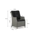 Garden Collections Buckingham/Valley 180 cm dining tuinset 5-delig thumbnail