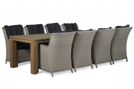 Garden Collections Buckingham/Brighton 300 cm dining tuinset 9-delig