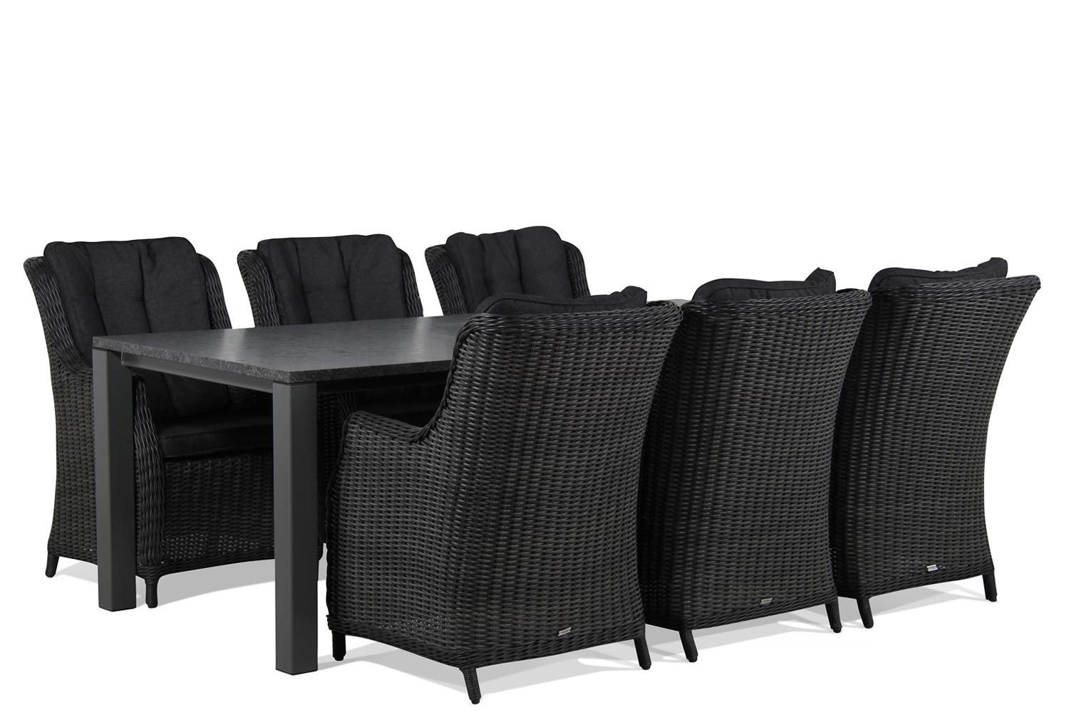 Garden Collections Buckingham/Munster 220 cm dining tuinset 7-delig thumbnail
