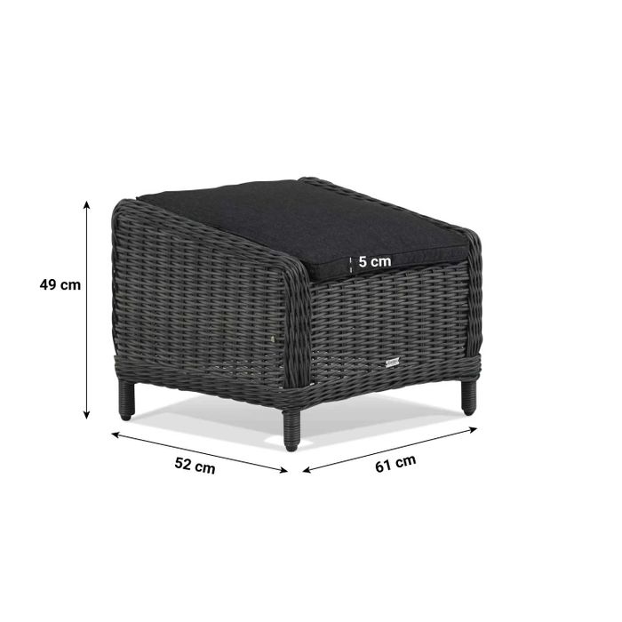 Garden Collections Buckingham dining voetenbank