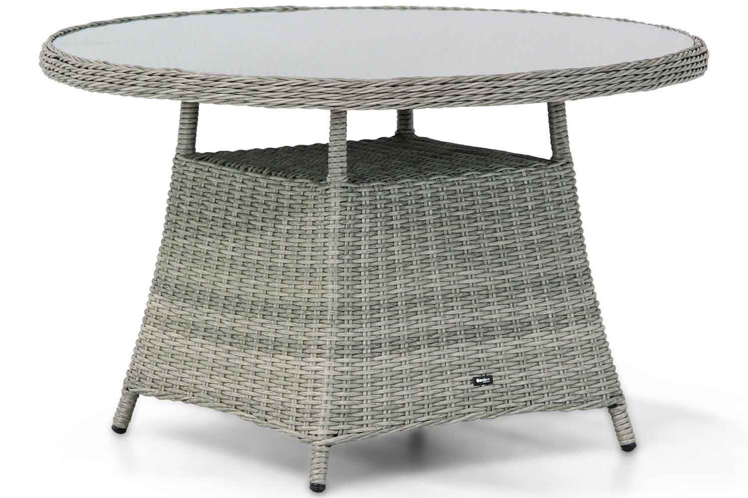 Garden Collections Buckingham dining tuintafel rond 120 cm thumbnail