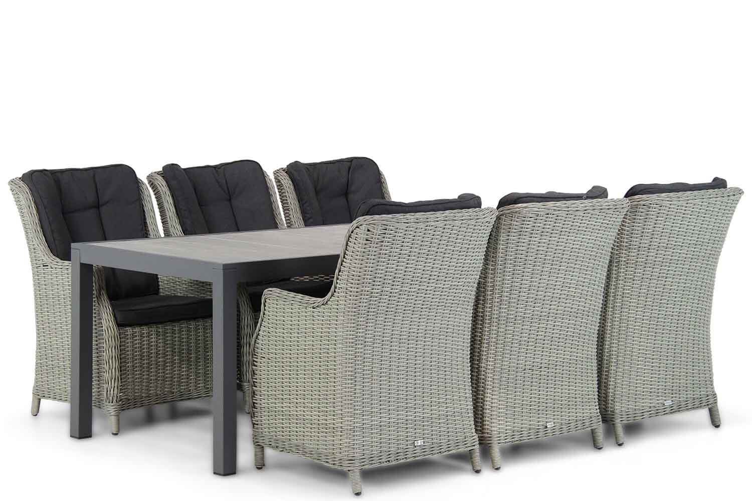Garden Collections Buckingham/Residence 220 cm dining tuinset 7-delig thumbnail