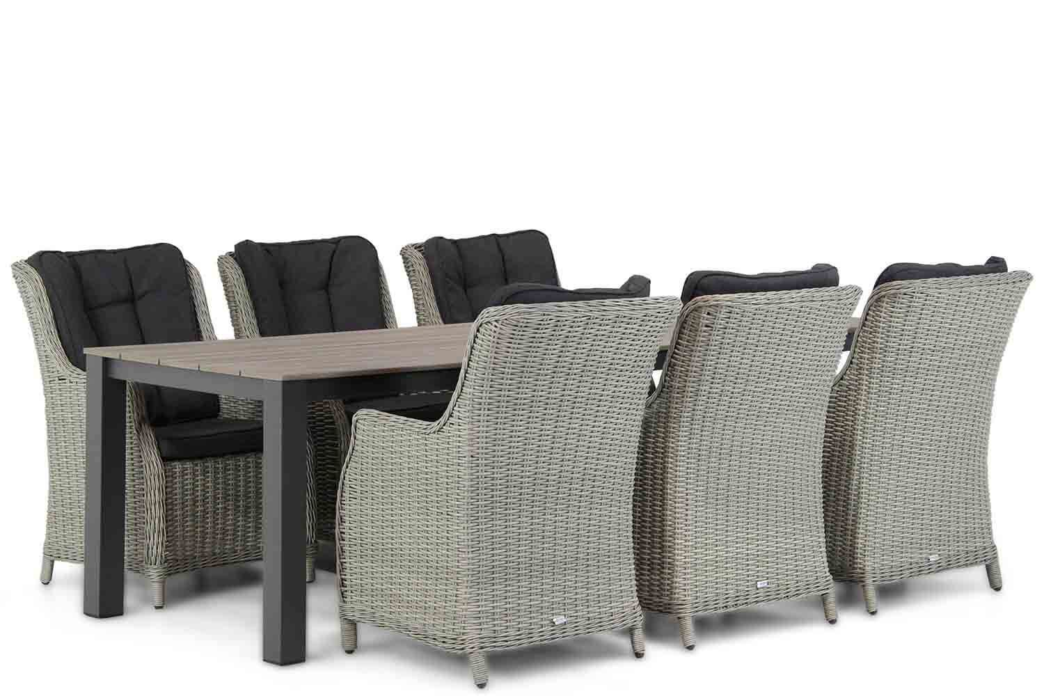 Garden Collections Buckingham/Valley 240 cm dining tuinset 7-delig thumbnail