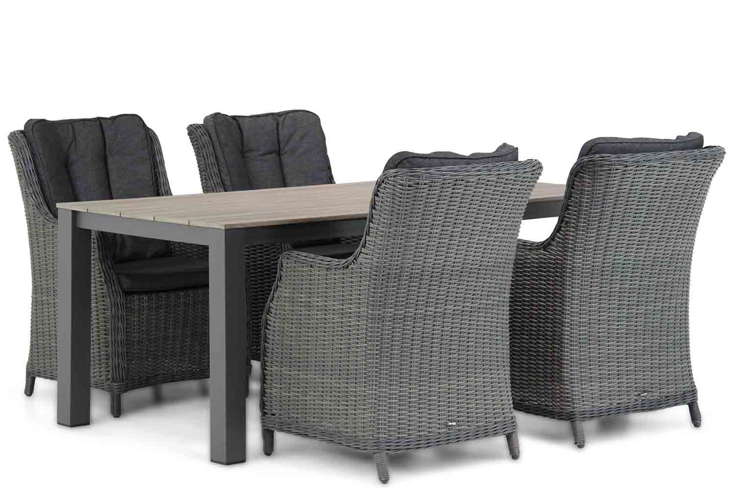 Garden Collections Buckingham/Valley 180 cm dining tuinset 5-delig thumbnail