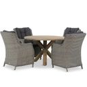 Garden Collections Buckingham/Sand City rond 120 cm dining tuinset 5-delig thumbnail