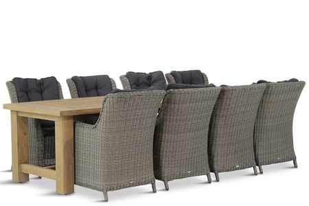 Garden Collections Buckingham/Fourmile 300 cm dining tuinset 9-delig