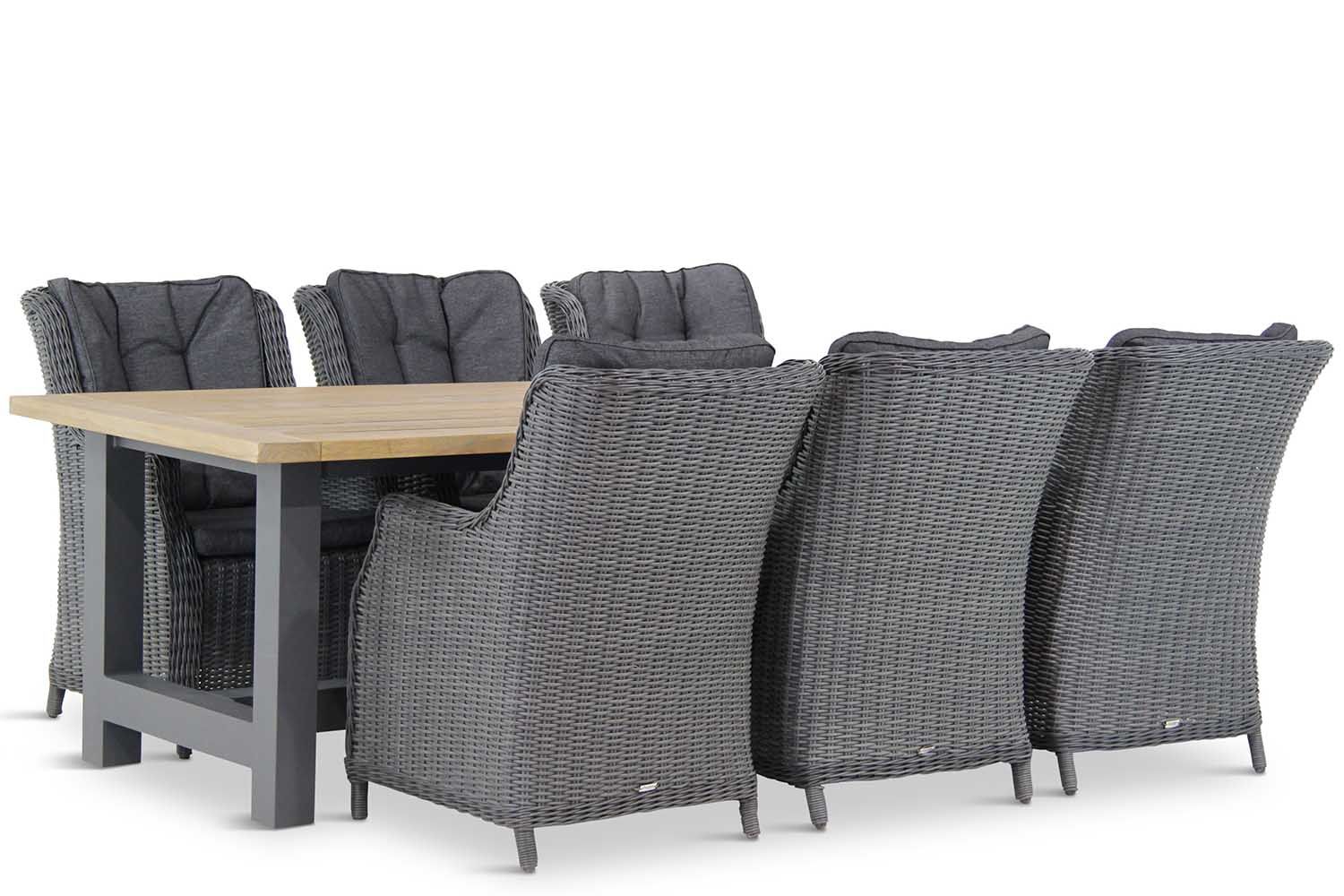 Garden Collections Buckingham/San Francisco 260 cm dining tuinset 7-delig thumbnail