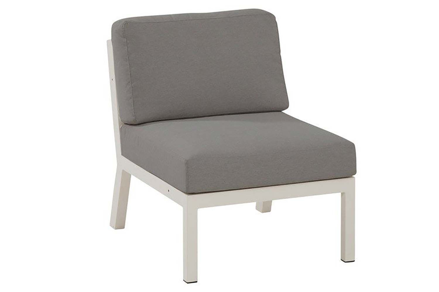 4 Seasons Outdoor Byron center white with 2 cushions thumbnail