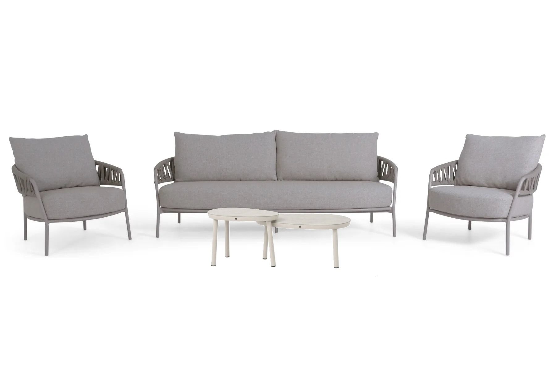 4 Seasons Outdoor Calma/Livo stoel-bank loungeset 5-delig
