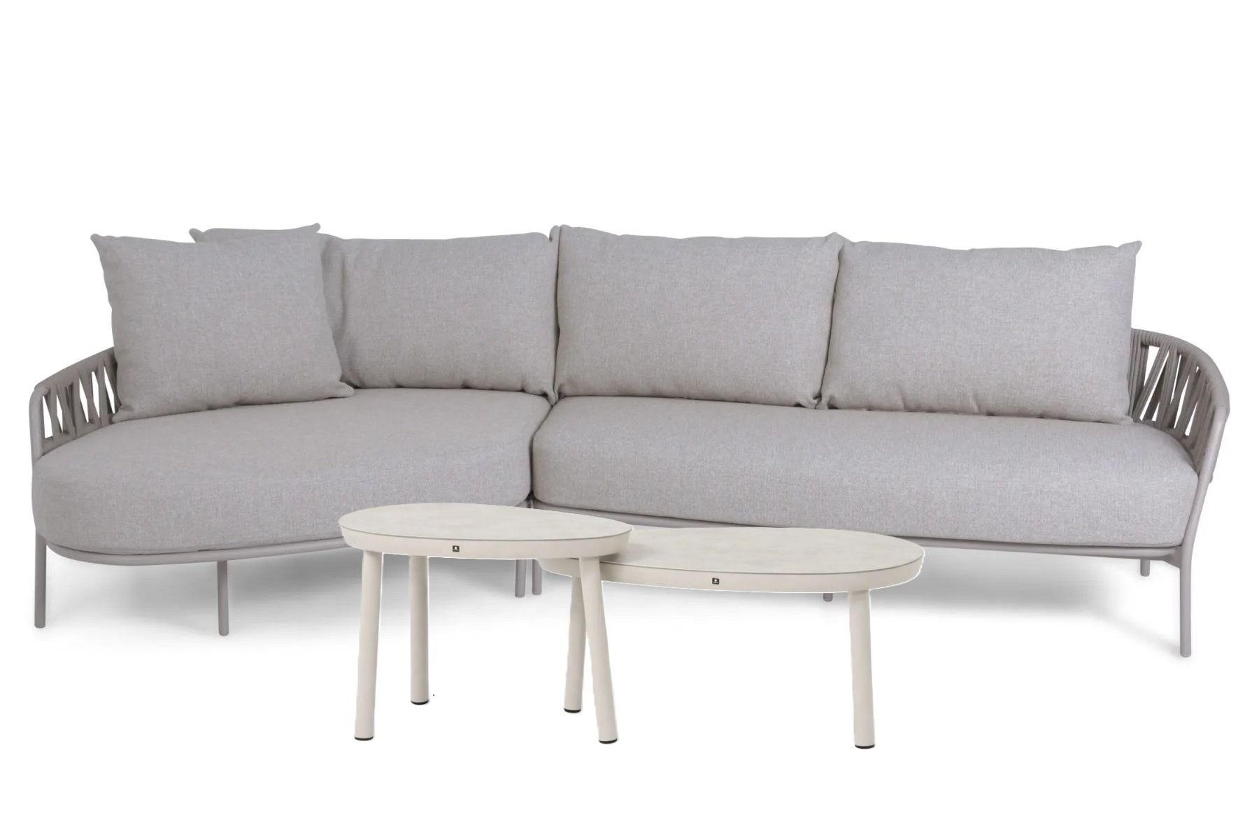 4 Seasons Outdoor Calma/Livo hoek loungeset 3-delig