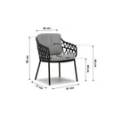 4 Seasons Outdoor Calpi/Brookline 240 cm dining tuinset 7-delig thumbnail