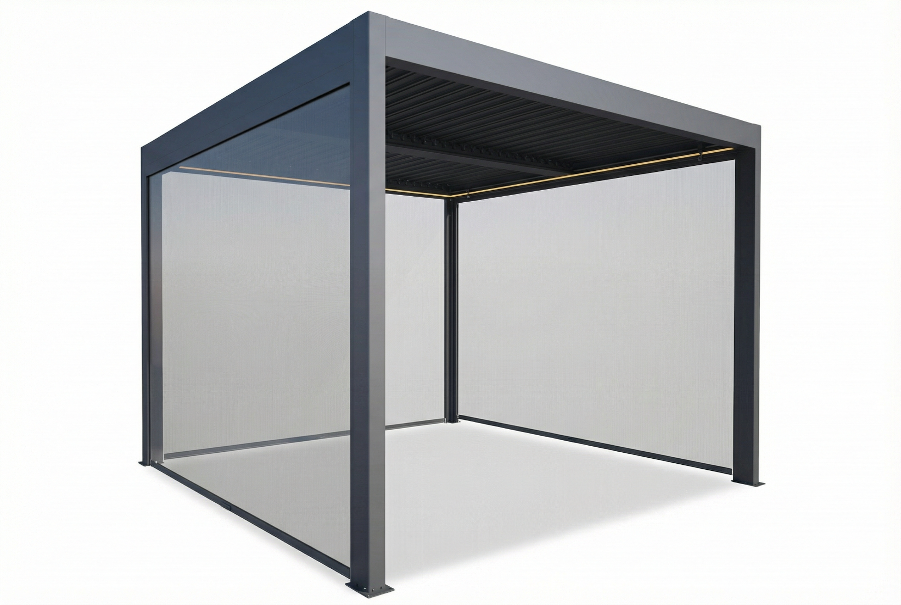 Camello Alura pergola 300x300 cm antraciet