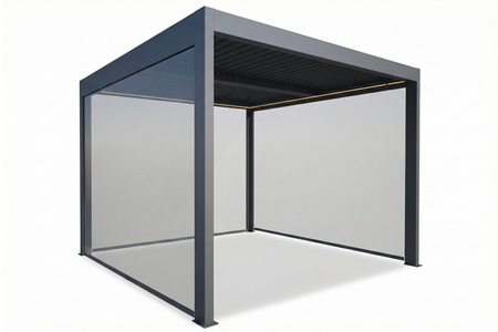 Camello Alura pergola 300x300 cm antraciet