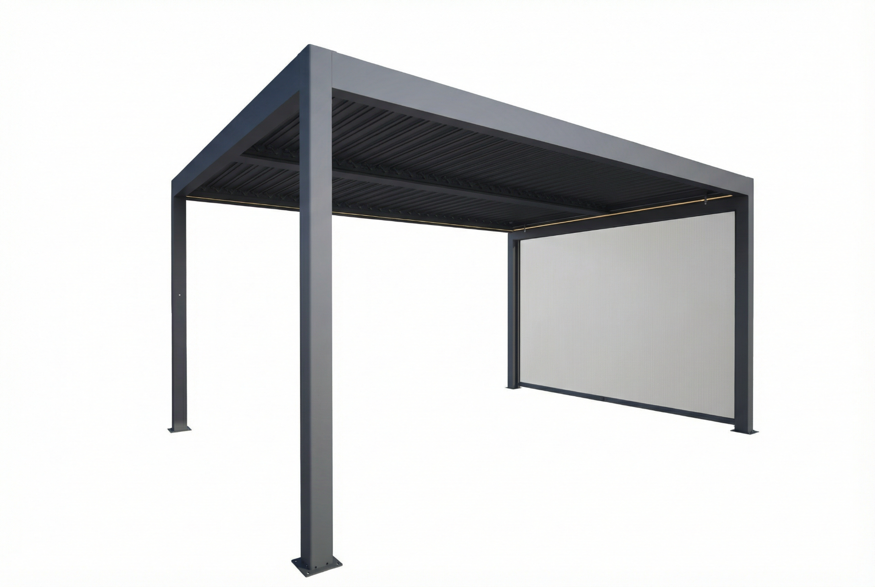 Alura Windscherm 400 cm antraciet