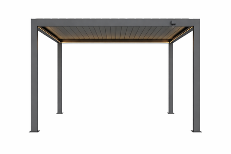 Camello Ventura pergola 300x300 cm antraciet