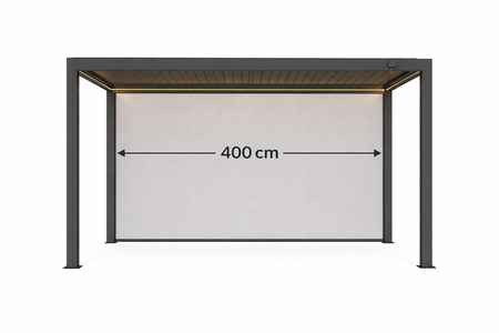 Ventura Windscherm 400 cm antraciet