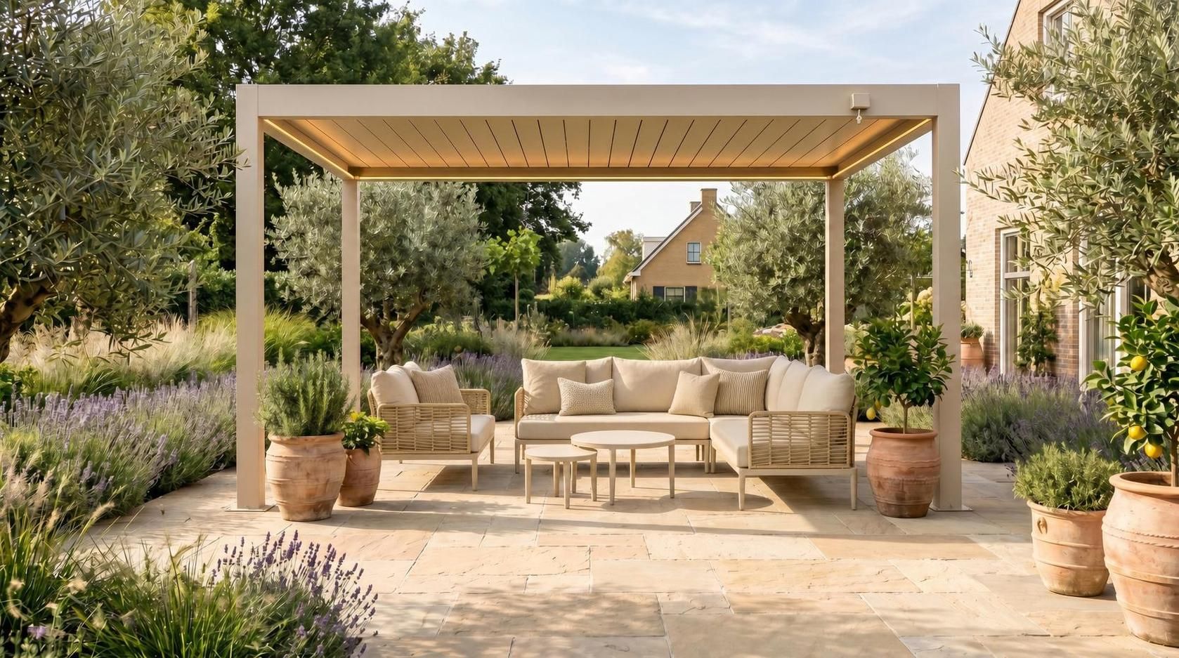 Camello Ventura pergola 300x400 cm loft