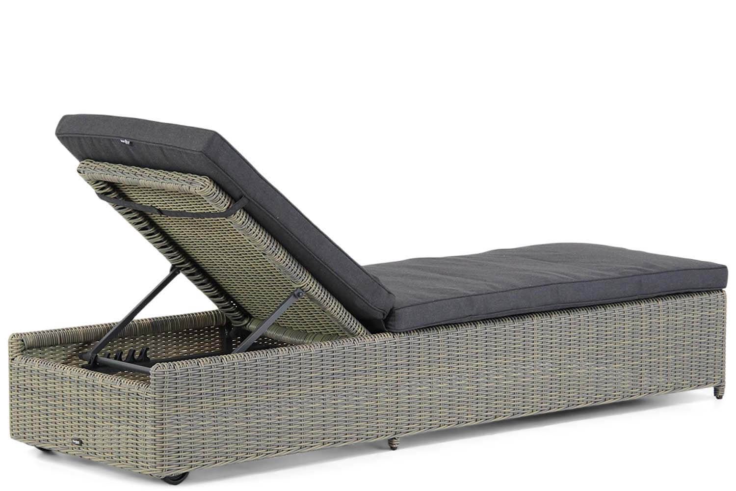 Garden Collections Charlotte ligbed kubu met wielen