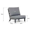 Santika Cinta/Seaside 120 cm loungeset 5-delig thumbnail