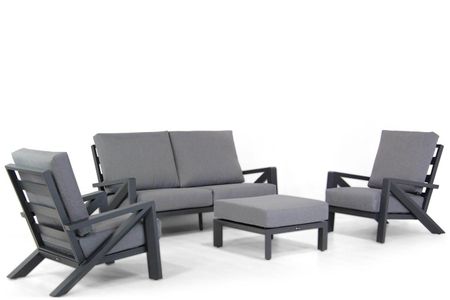 Santika Cinta stoel-bank loungeset 4-delig - Quick Dry Foam