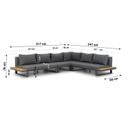 Lifestyle Club/Rimini 60/75 cm hoek loungeset 6-delig thumbnail