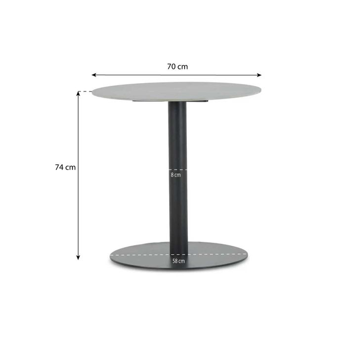 Lifestyle Western/Como 70 cm bistroset 3-delig