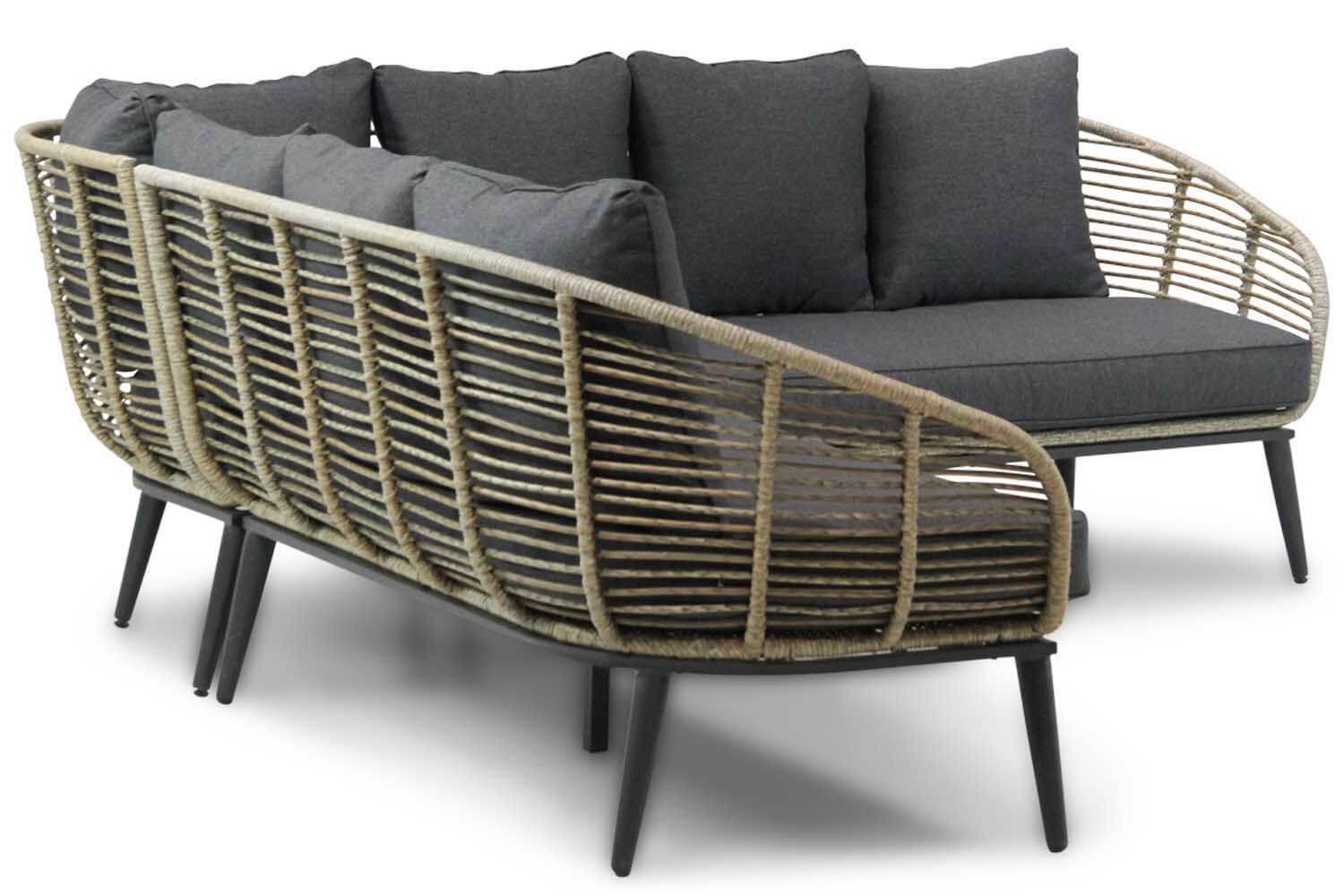 Coco Leonardo hoek loungeset 3-delig thumbnail