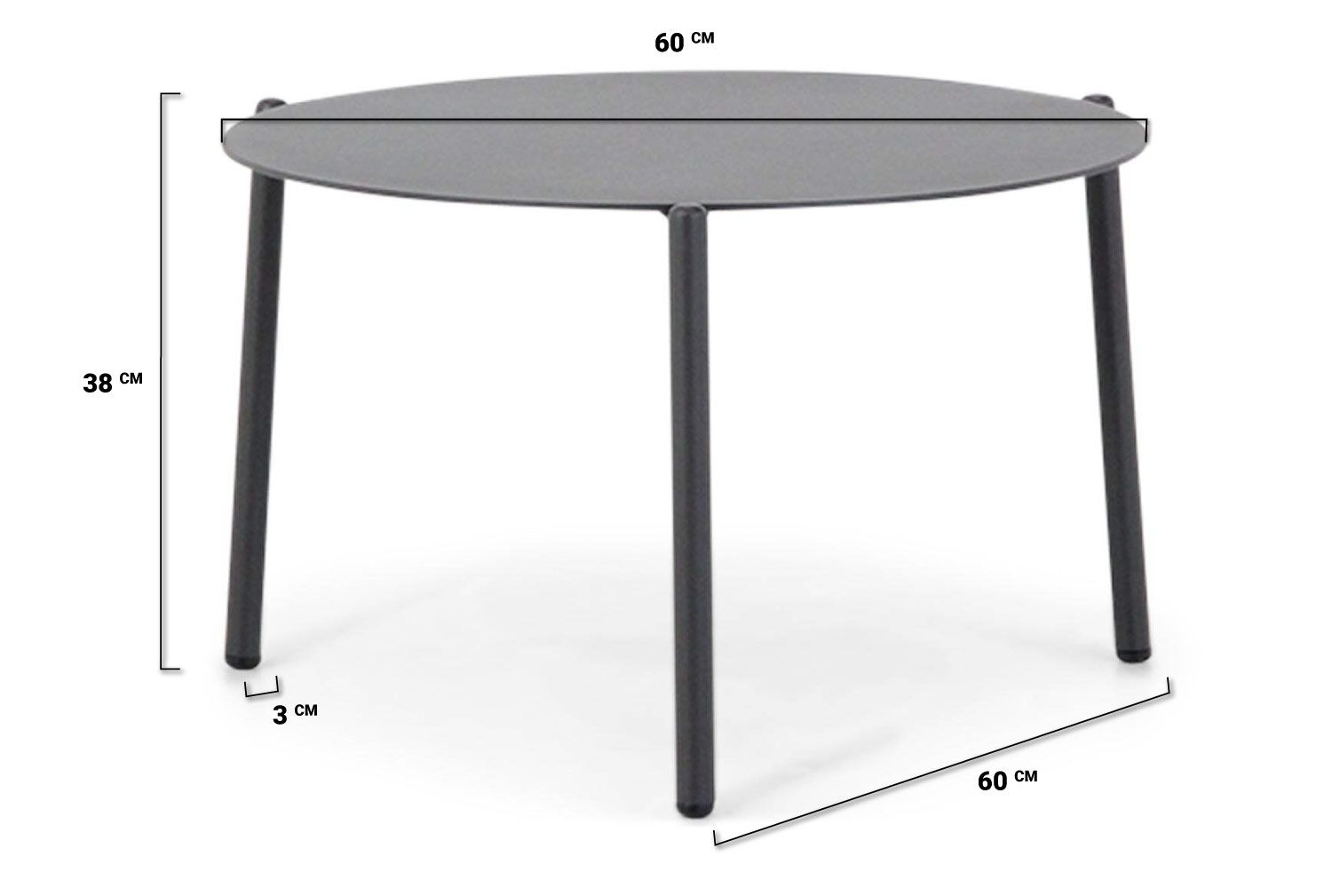 Coco Ewa/Pacific 60 cm loungeset 4-delig
