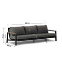 Coco Ralph stoel-bank loungeset 4-delig thumbnail