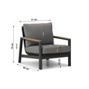 Coco Ralph stoel-bank loungeset 4-delig thumbnail