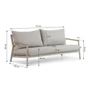 Coco Sevilla stoel-bank loungeset 3-delig thumbnail