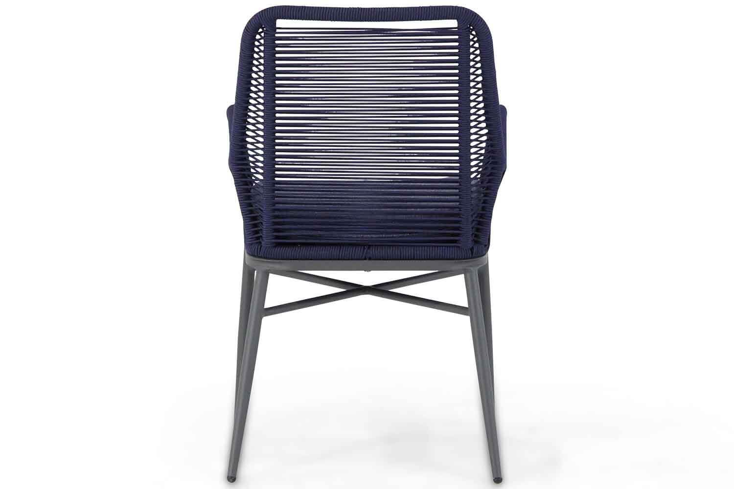 Coco Adali dining tuinstoel navy blue thumbnail