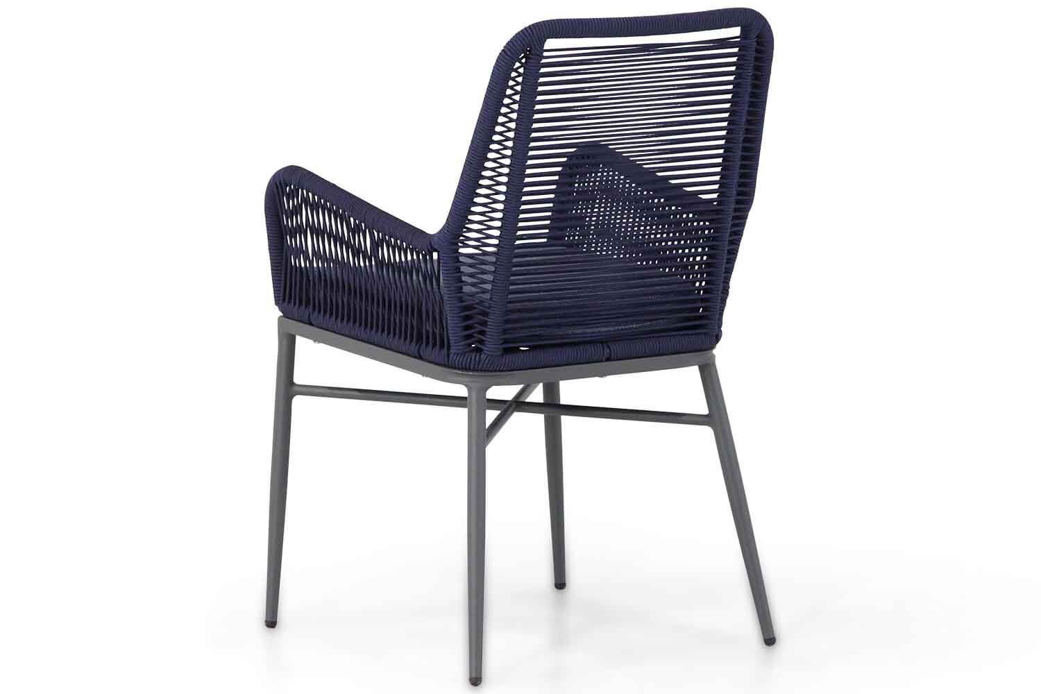Coco Adali dining tuinstoel navy blue thumbnail