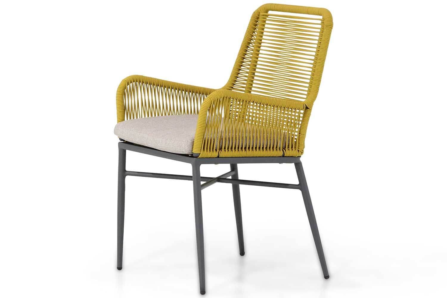 Coco Adali dining tuinstoel sunny yellow