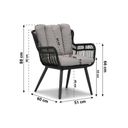 Coco Azzano/Vienna 240 cm dining tuinset 7-delig thumbnail