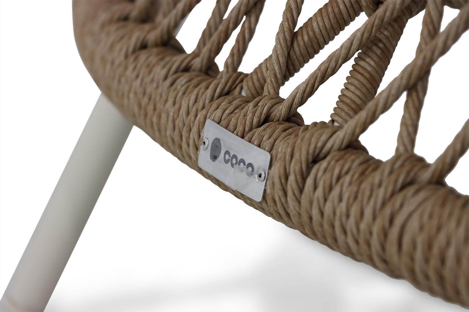 Coco Bali stoel-bank loungeset 3-delig thumbnail