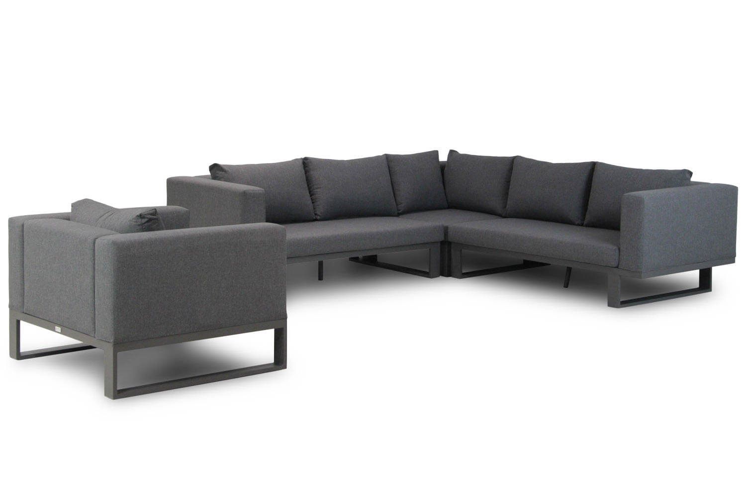 Lifestyle Club hoek loungeset 4-delig thumbnail