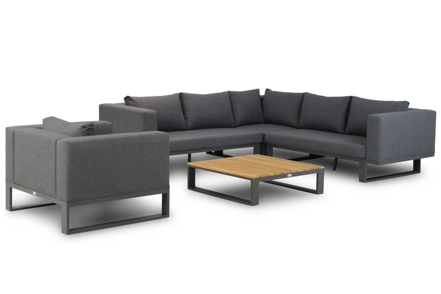 Lifestyle Club hoek loungeset 5-delig thumbnail