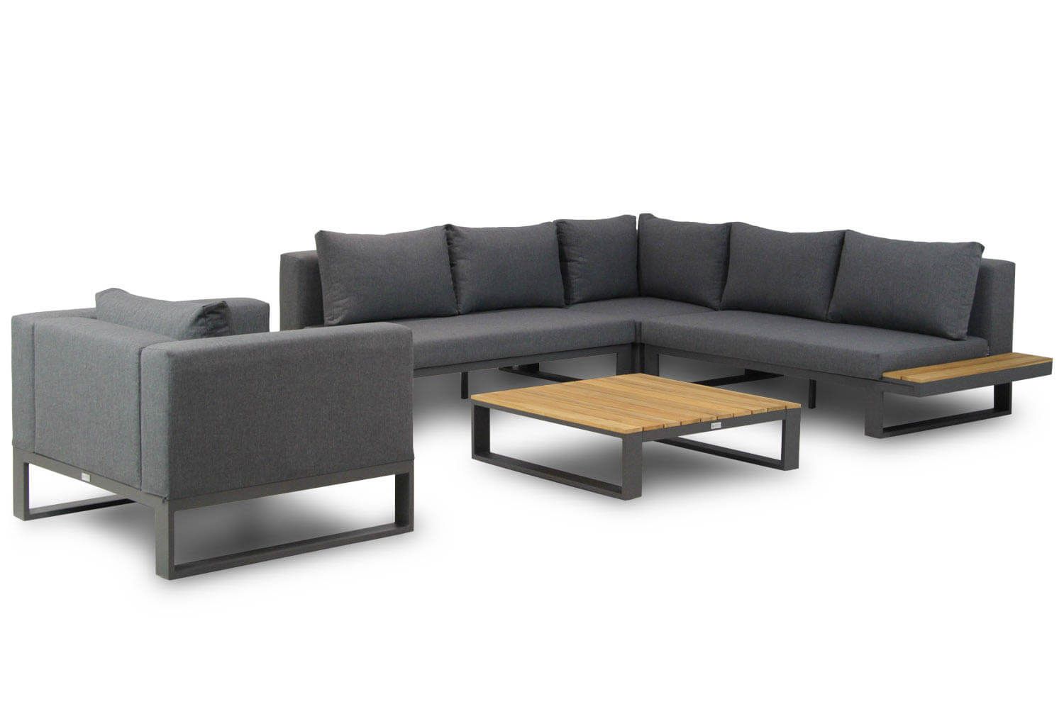 Lifestyle Club hoek loungeset 5-delig thumbnail
