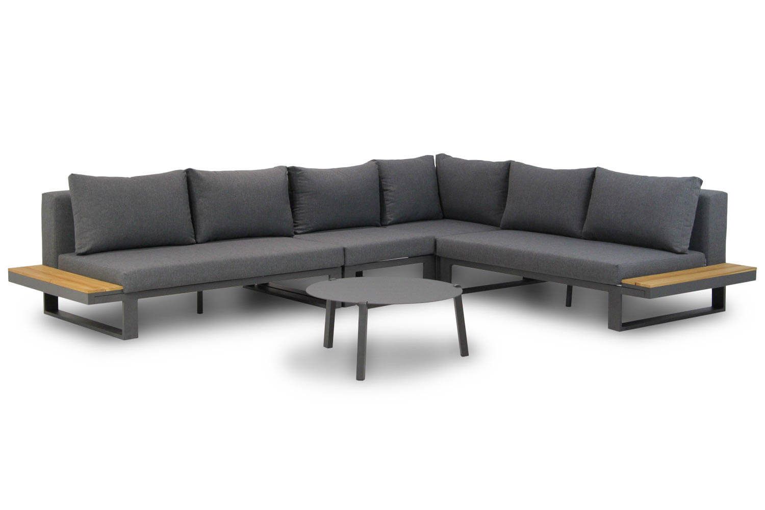Lifestyle Club/Rimini 75 cm hoek loungeset 5-delig thumbnail