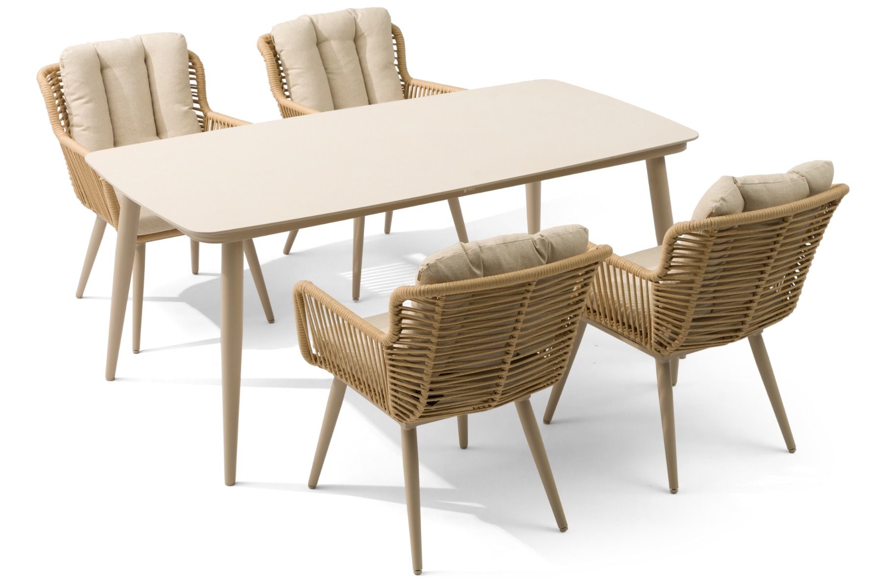 Coco Custa/Vienna 180 cm dining tuinset 5-delig